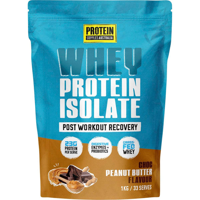 Protein Supplies Australia - WPI Whey Protein Isolate Choc Peanut Butter
