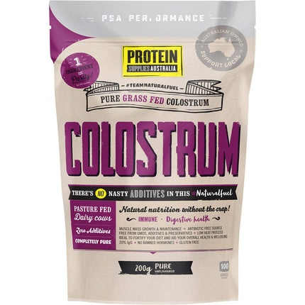 Protein Supplies Australia - Colostrum Grass Fed Pure - 200g