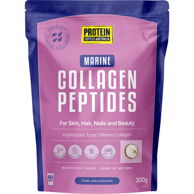 Protein Supplies Australia Marine Collagen Peptides Unflavoured 300g