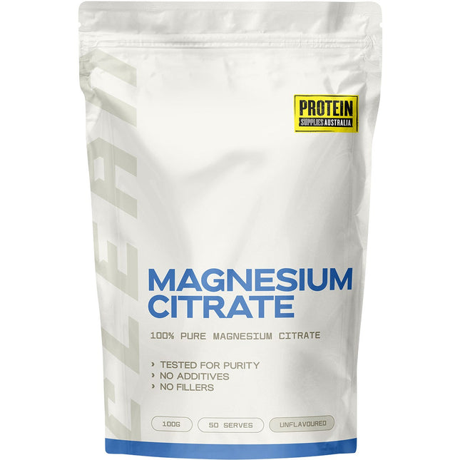 Protein Supplies Australia - Magnesium Citrate - 100g