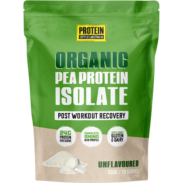 Protein Supplies Australia Pea Protein Isolate Unflavoured 500g
