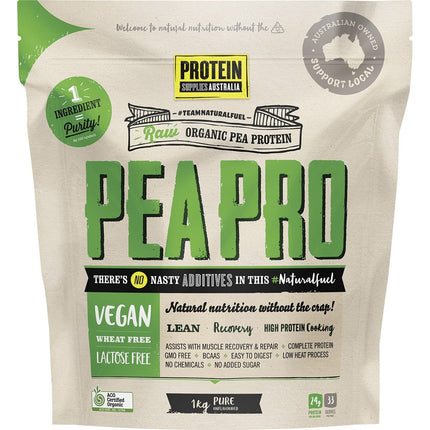 Protein Supplies Australia - PeaPro Raw Pea Protein Pure