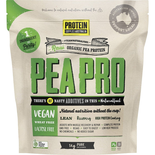 Protein Supplies Australia - PeaPro Raw Pea Protein Pure