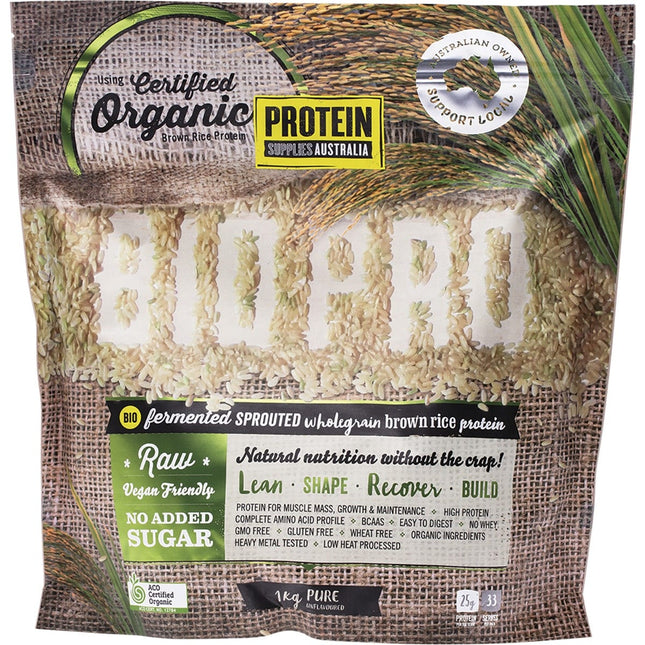 Protein Supplies Australia - BioPro Sprouted Brown Rice Pure