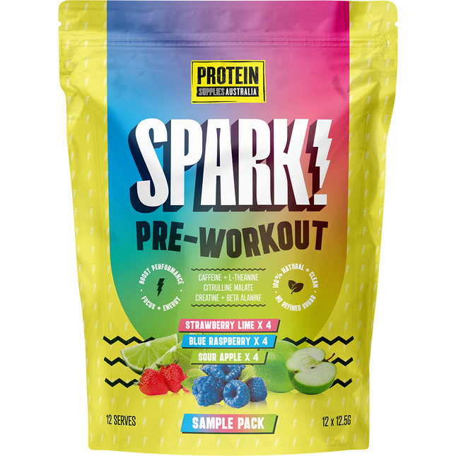 Protein Supplies Australia Spark Pre-Workout Sample Pack 12pk