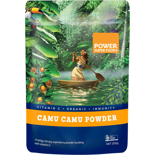 Power Super Foods - Camu Camu Powder Certified Organic  - 200g