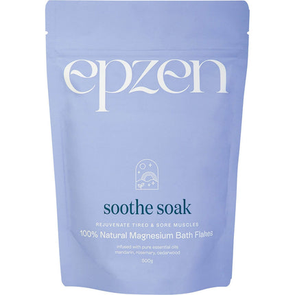 Epzen - Magnesium Bath Flakes Soothe Soak - 500g
