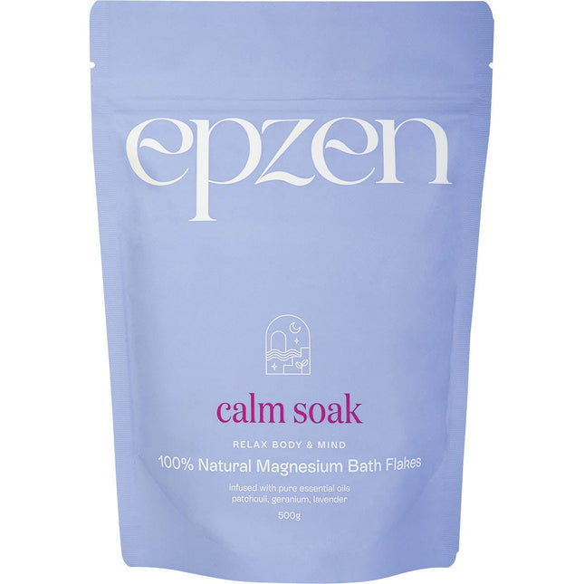Epzen - Magnesium Bath Flakes Calm Soak - 500g