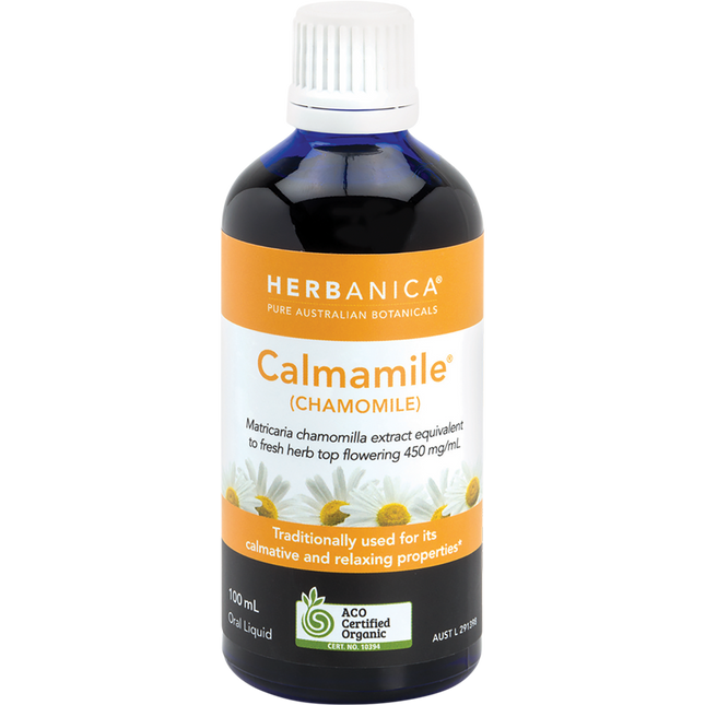 PPC Herbs Herbanica Herbal Tincture Calmamile Chamomile 100ml