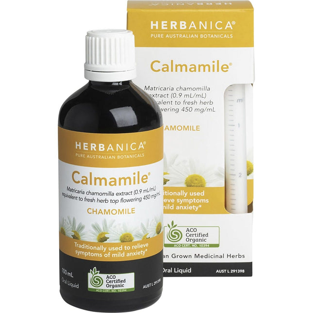 PPC Herbs - Herbanica Herbal Tincture Calmamile Chamomile - 100ml