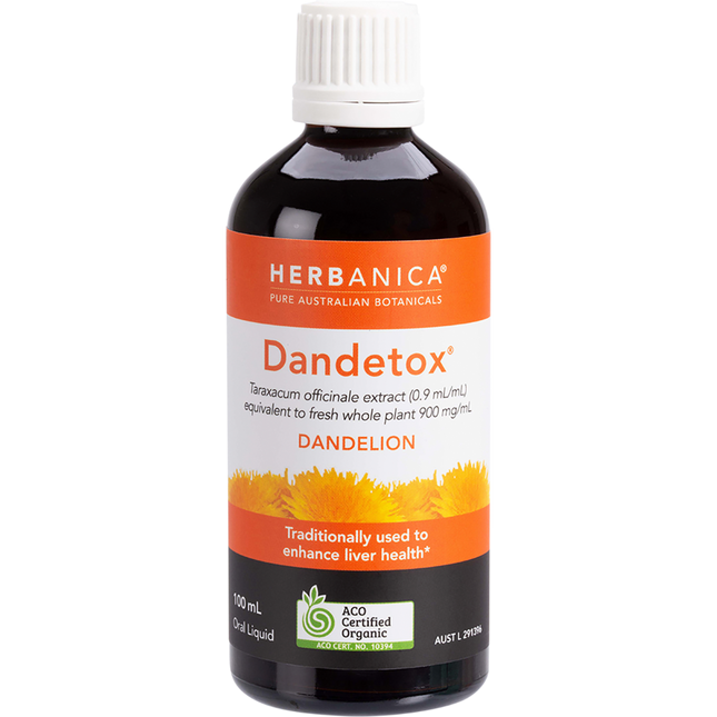 PPC Herbs Herbanica Herbal Tincture Dandetox Dandelion 100ml