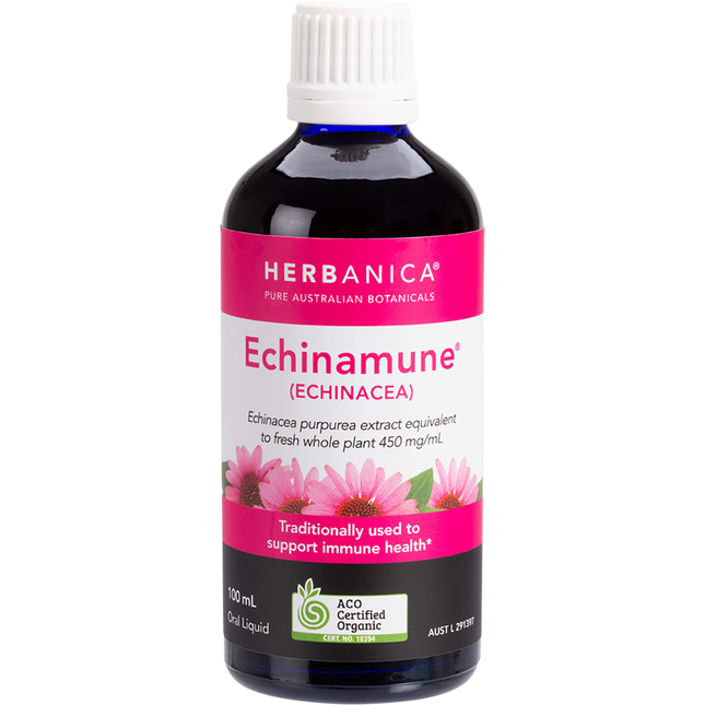 PPC Herbs Herbanica Herbal Tincture Echinamune Echinacea 100ml