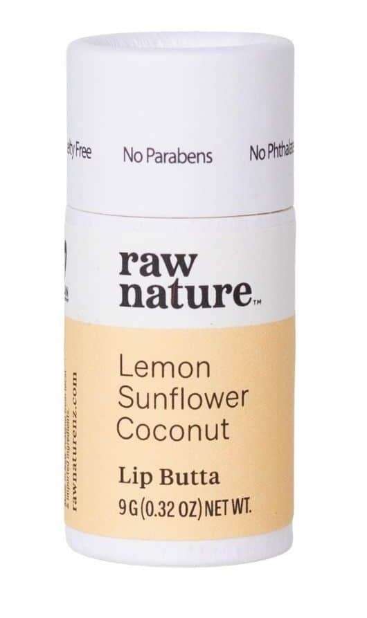 RAW NATURE LIP BALM LEMON 9G