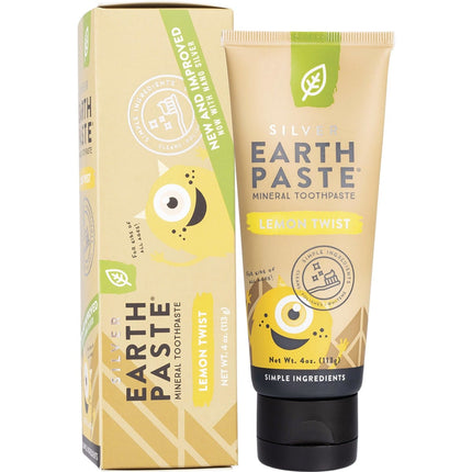 REDMOND Earthpaste Toothpaste with Silver Lemon Twist 113g
