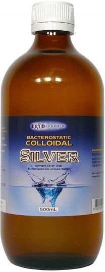 REACH FOR LIFE COLLOIDAL SILVER 50MG/LT 500ML