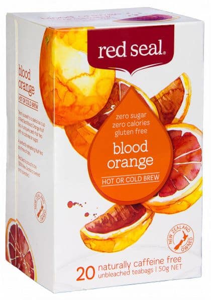 RED SEAL (HOT & COLD BREW) BLOOD ORANGE X 20 TEA BAGS