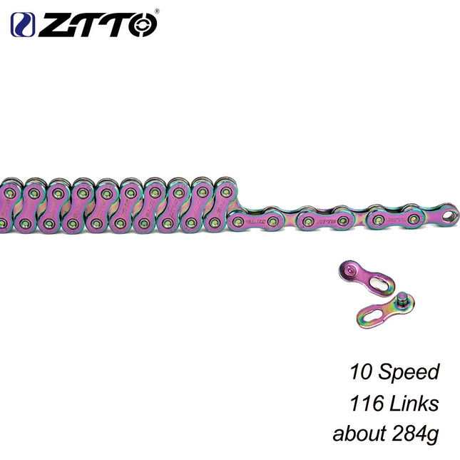 ZTTO MTB/Road Bike Chain Durable & Universal with Missing Link