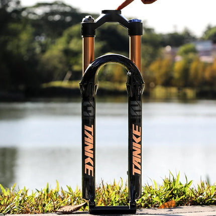 TANKE MTB Bike Fork  120mm Travel, Rebound Adjustable, Quick Release