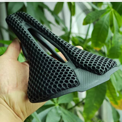 GOLDIX 3D Printed Carbon Bicycle Saddle  Ultralight for MTB & Road Racing