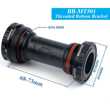 SHIMANO DEORE BB-MT501 Threaded Bottom Bracket 68/73mm MTB
