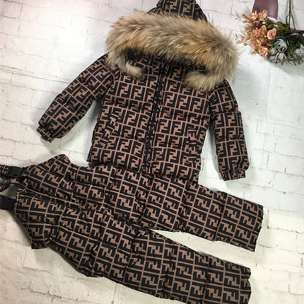 Children 's Wear Down Jacket Д е т с seem и й seem о м б и н е з о н н а п х Children Ski Suit