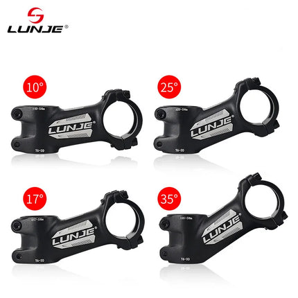 Ultralight 17° Aluminum Bike Stem  MTB & Road Bicycle 31.8mm