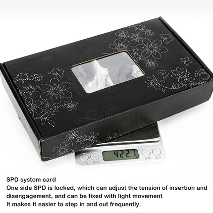 TANKE Mountain Bike Pedals SPD Dual Clipless & Flat Aluminum Pedals with 3 Sealed Bearings