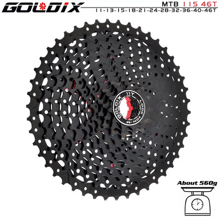 GOLDIX MTB Cassette 8/9/10/11/12 Speed 40-50T for Shimano/SRAM