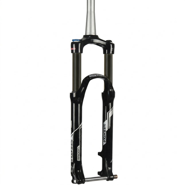 SR Suntour SUSPENSION FORK 27.5" RAIDON 32 BOOST 120mm travel Rebound Adj & Lock Out. AIR Spring, 32mm Stanchions. Mag Lowers. ALLOY Tapered...