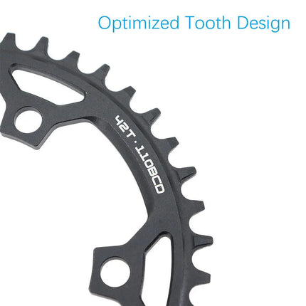 DECKAS 110BCD Chainring 36T-52T for Shimano SRAM 5 Bolt Road Bike Narrow Wide Crank
