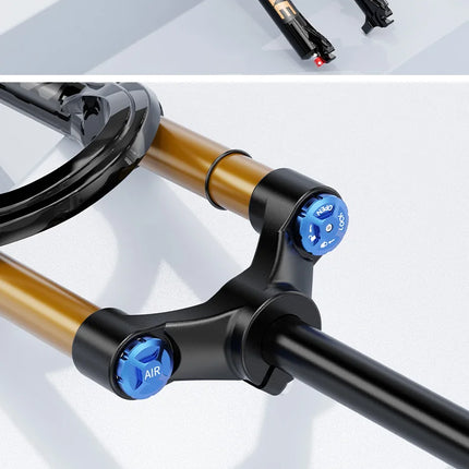 TANKE MTB Bike Fork  120mm Travel, Rebound Adjustable, Quick Release
