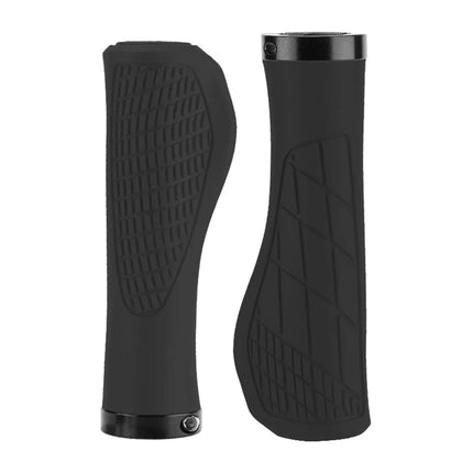 MTB Shockproof Anti-Slip Lockable Bicycle Grips  Ergonomic Rubber Ball Handle