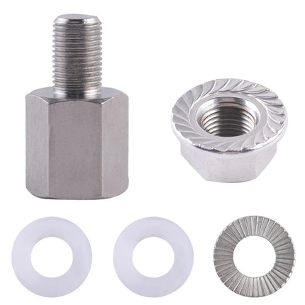 Stainless Steel Bicycle Axle Adapter  Easy-Install Trailer Hitch for Baby & Pet Bike Trailers