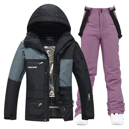 '-30, Women s Ski Clothes, Snowboarding Suit Sets, Snow Ski Jackets, Skiing Jackets and Pants, Snow Ski Suit for Men and Women