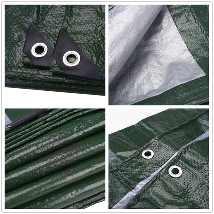 Large waterproof tarp for camping, outdoor shade sail, ultralight garden canopy.
