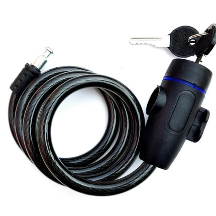 80cm Heavy Duty Anti-Theft Motorcycle/Bike Lock with 2 Keys.