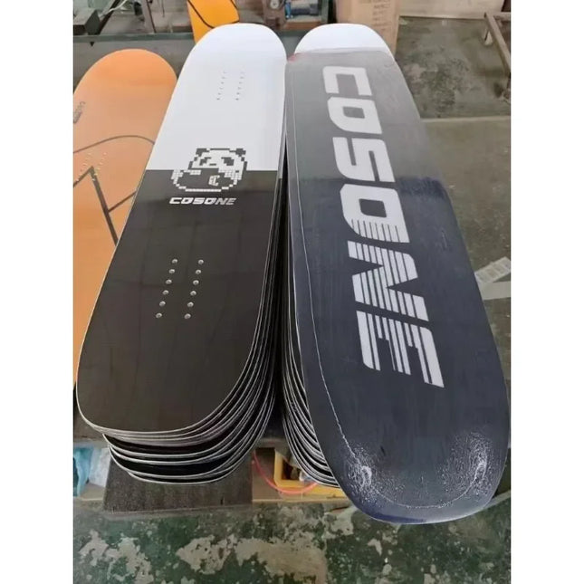 2024 Ski Training Board Lightweight Smooth Slope Training Ski Trampoline Jig Snowboard And Ski Bindings