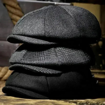 Vintage Cabbie Cap  Golf & Driving Sun Hat