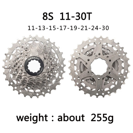 SENSAH Road Bike Cassette for 8/9/10/11 Speed, Compatible with HG Hub