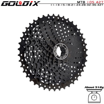 GOLDIX MTB Cassette 8/9/10/11/12 Speed 40-50T for Shimano/SRAM