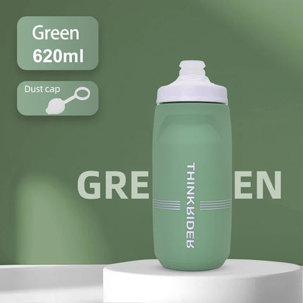 ThinkRider Bicycle Water Bottle  Large Capacity, Plastic, Portable, for MTB & Road Cycling