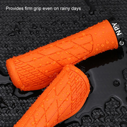 MTB Shockproof Anti-Slip Lockable Bicycle Grips  Ergonomic Rubber Ball Handle
