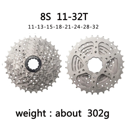SENSAH Road Bike Cassette for 8/9/10/11 Speed, Compatible with HG Hub