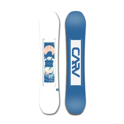 CARV2023 snowboard veneer set men and women beginner all-around board Japanese adult snowboard novice all-around board