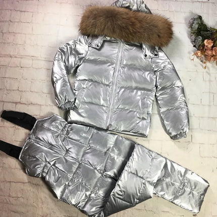 Children 's Wear Down Jacket Д е т с seem и й seem о м б и н е з о н н а п х Children Ski Suit