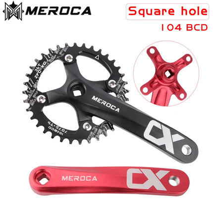MEROCA CX Square Hole Bicycle Crankset