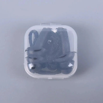 1 Pc Silicone Ear Plugs for Sleep, Noise Reduction, Swimming, and Diving with Rope