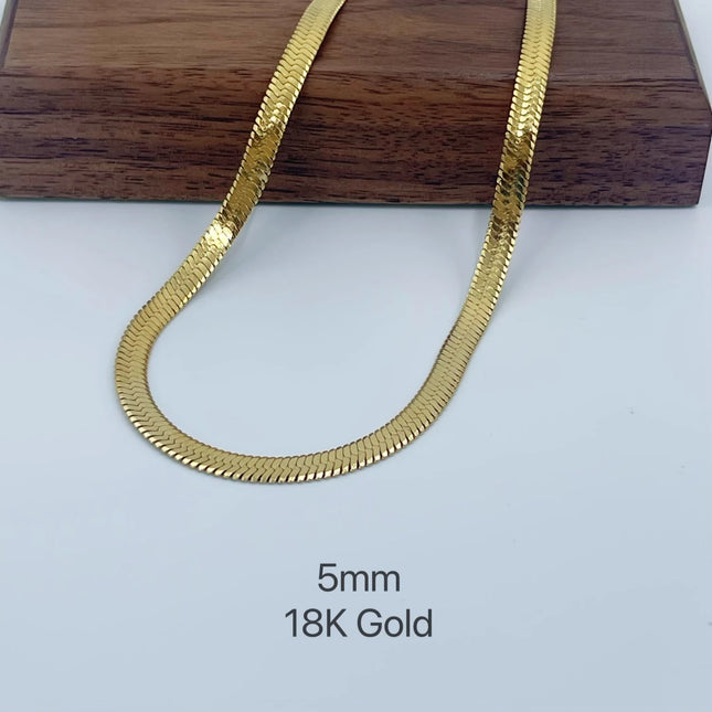 Snake Chain Necklace Choker