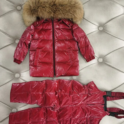 Children 's Wear Down Jacket Д е т с seem и й seem о м б и н е з о н н а п х Children Ski Suit
