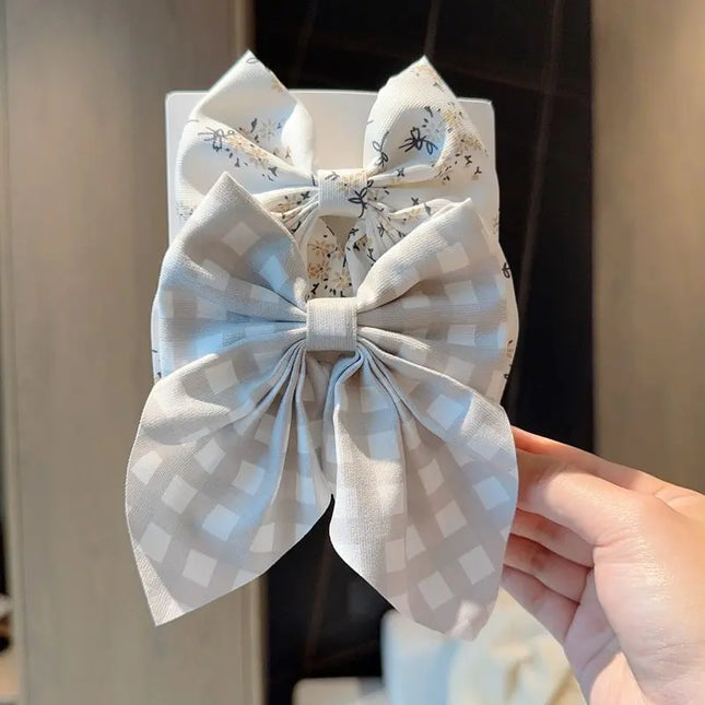Grosgrain Ribbon Hair Bows - Hair Accessories